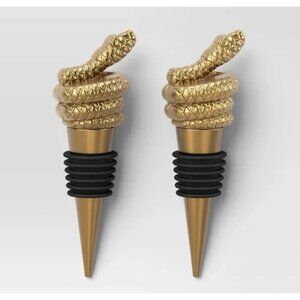 Target 2 Pack Snake Wine Stopper Threshold™ Halloween Bar Decor